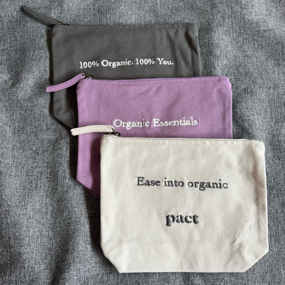 SALE-Pact Travel Pouch 3-Pack NEW